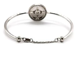 Bracelet Jonc En Or Blanc Et En Diamants 15 Bracelet Jonc En Or Blanc Et En Diamants -Castafiore Boutique bracelet jonc en or blanc et en diamants 813490