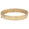 Bracelet Jonc Ouvrant Ancien En Or Jaune