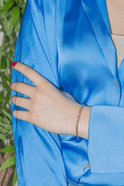 Bracelet Jonc En Or Jaune Et Diamant -Castafiore Boutique bracelet jonc en or jaune et diamant 380868