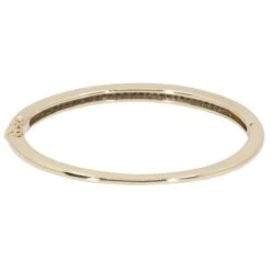 Bracelet Jonc Ouvrant En Or Jaune Et Diamants 6 Bracelet Jonc Ouvrant En Or Jaune Et Diamants -Castafiore Boutique bracelet jonc en or jaune et diamants 925996