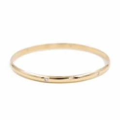 Bracelet Jonc En Or Jaune Et En Diamants -Castafiore Boutique bracelet jonc en or jaune et en diamants 760061