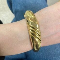 Bracelet Jonc En Or Jaune, Or Blanc Et Or Rose -Castafiore Boutique bracelet jonc en or jaune or blanc et or rose 793305