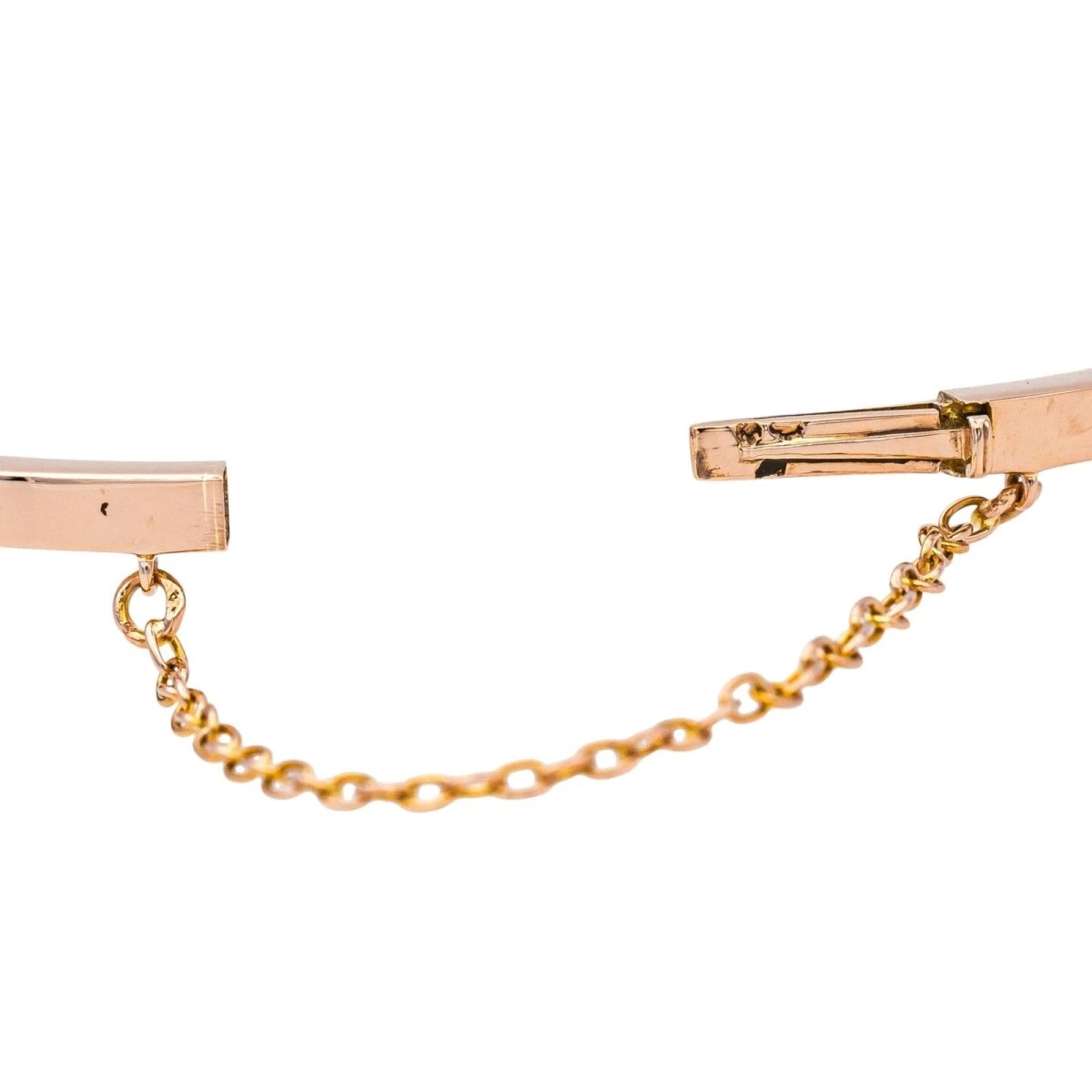 Bracelet Jonc En Or Rose Et Diamants 6 Bracelet Jonc En Or Rose Et Diamants – Image 6