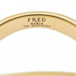 Bracelet Jonc FRED Mouvementé En Or Jaune -Castafiore Boutique bracelet jonc fred mouvemente en or jaune 666907