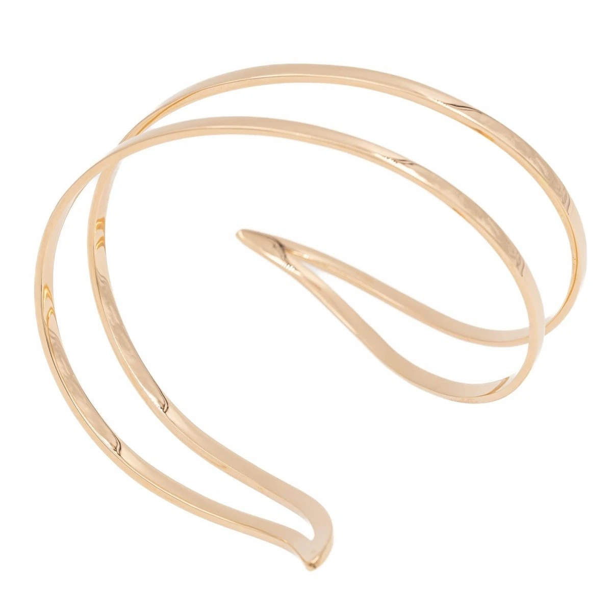 Bracelet Jonc GINETTE NY "Wise Cuff" En Or Rose 7 Bracelet Jonc GINETTE NY "Wise Cuff" En Or Rose – Image 7