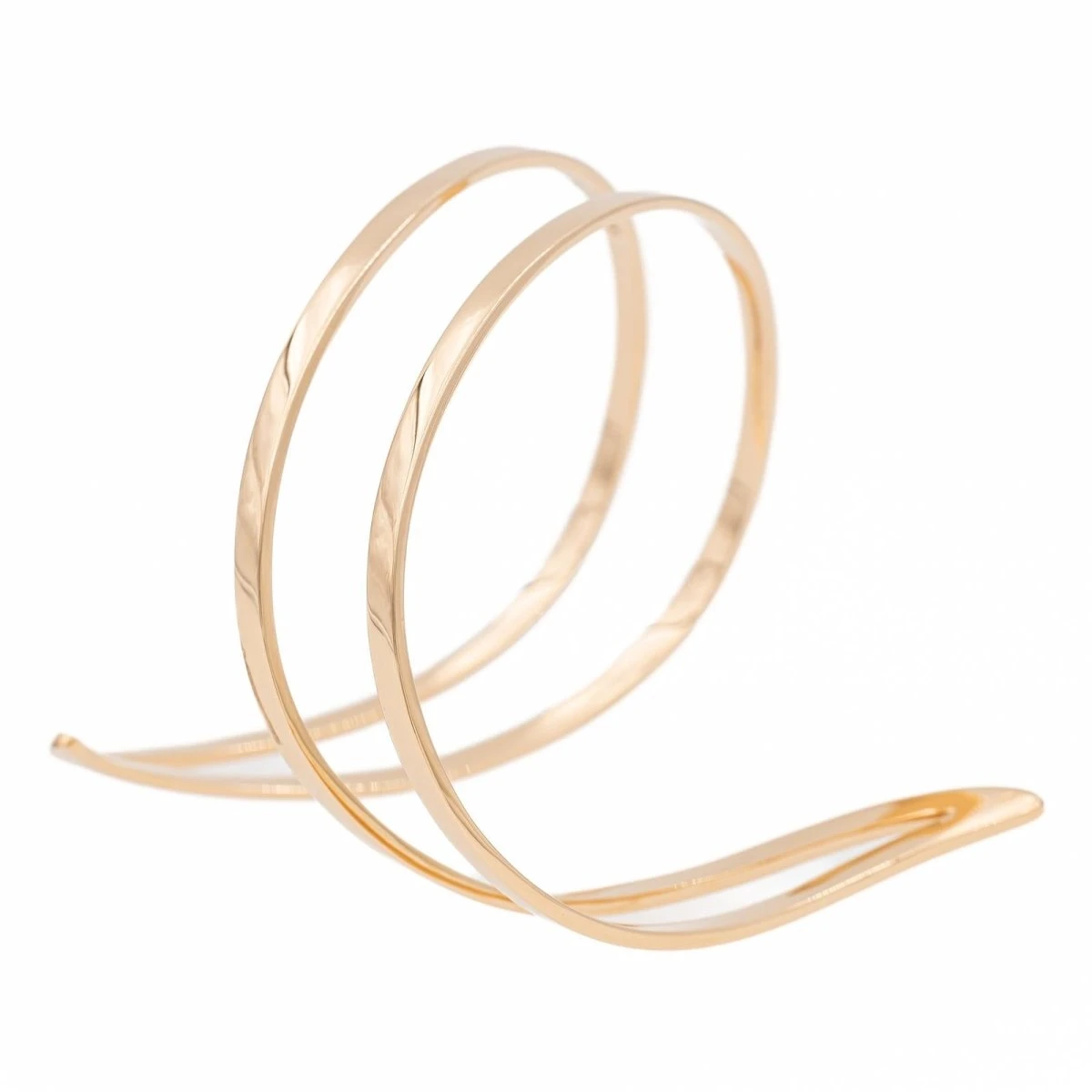 Bracelet Jonc GINETTE NY "Wise Cuff" En Or Rose 4 Bracelet Jonc GINETTE NY "Wise Cuff" En Or Rose – Image 4