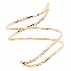 Bracelet Jonc GINETTE NY "Wise Cuff" En Or Rose