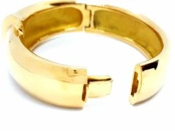 Bracelet Jonc Massif En Or Jaune -Castafiore Boutique bracelet jonc massif en or jaune 430662