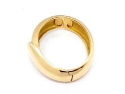 Bracelet Jonc Massif En Or Jaune -Castafiore Boutique bracelet jonc massif en or jaune 788189