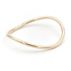 Bracelet Jonc Ondulé En Or Jaune 11 Bracelet Jonc Ondulé En Or Jaune -Castafiore Boutique bracelet jonc ondule en or jaune 423666