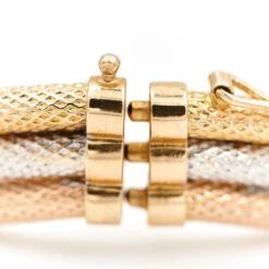 Bracelet Jonc Ondulé En Ors Jaune, Blanc Et Rose 9 Bracelet Jonc Ondulé En Ors Jaune, Blanc Et Rose -Castafiore Boutique bracelet jonc ondule en ors jaune blanc et rose 667968