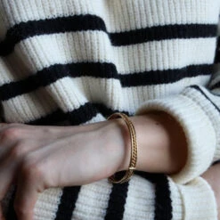 Bracelet Jonc Torsade En Or Jaune 8 Bracelet Jonc Torsade En Or Jaune -Castafiore Boutique bracelet jonc torsade en or jaune 697060