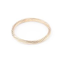 Bracelet Jonc VAN CLEEF & ARPELS En Or Jaune Et Or Blanc -Castafiore Boutique bracelet jonc van cleef arpels 2 ors 218127