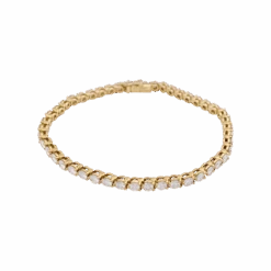 Miller Bracelet Ligne CARTIER En Or Jaune Et Diamants. 9 Miller Bracelet Ligne CARTIER En Or Jaune Et Diamants. -Castafiore Boutique bracelet ligne cartier en or jaune et diamants 419207