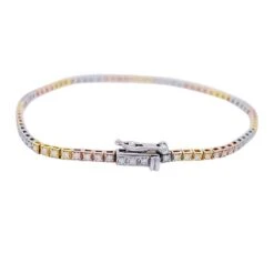 Miller Bracelet Ligne Diamants, 3 Ors -Castafiore Boutique bracelet ligne diamants 3 ors 383568