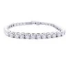Miller Bracelet Ligne Diamants En Or Blanc -Castafiore Boutique bracelet ligne diamants en or blanc 355680