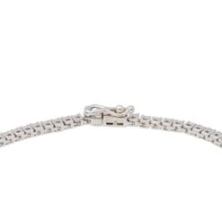 Bracelet Ligne Or Blanc Diamant -Castafiore Boutique bracelet ligne or blanc diamant 250779