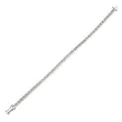 Miller Bracelet Ligne Tennis Or Blanc Et Diamants -Castafiore Boutique bracelet ligne tennis or blanc et diamants 243646