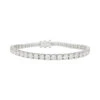 Miller Bracelet Ligne Tennis Or Blanc Et Diamants -Castafiore Boutique bracelet ligne tennis or blanc et diamants 386307