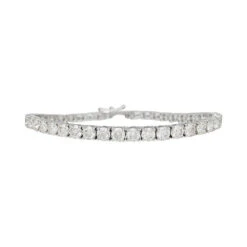 Miller Bracelet Ligne Tennis Or Blanc Et Diamants -Castafiore Boutique bracelet ligne tennis or blanc et diamants 861812