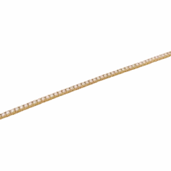 Miller Bracelet Ligne Tennis Or Jaune, Diamants. -Castafiore Boutique bracelet ligne tennis or jaune diamants 127289