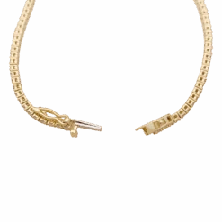 Miller Bracelet Ligne Tennis Or Jaune, Diamants. -Castafiore Boutique bracelet ligne tennis or jaune diamants 701438