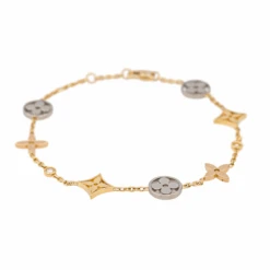 Bracelet LOUIS VUITTON "Blossom" En Or Jaune, Or Blanc, Or Rose Et Diamants -Castafiore Boutique bracelet louis vuitton blossom en or jaune or blanc or rose et diamants 458007