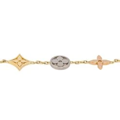 Bracelet LOUIS VUITTON "Blossom" En Or Jaune, Or Blanc, Or Rose Et Diamants -Castafiore Boutique bracelet louis vuitton blossom en or jaune or blanc or rose et diamants 957199