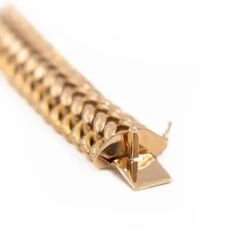 Bracelet Maille 2 Rangs En Or Rose -Castafiore Boutique bracelet maille 2 rangs en or rose 106027