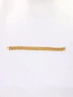 Bracelet Maille Américaine Or Jaune 1.3 Cm 15 Bracelet Maille Américaine Or Jaune 1.3 Cm -Castafiore Boutique bracelet maille americaine or jaune 13 cm 698525