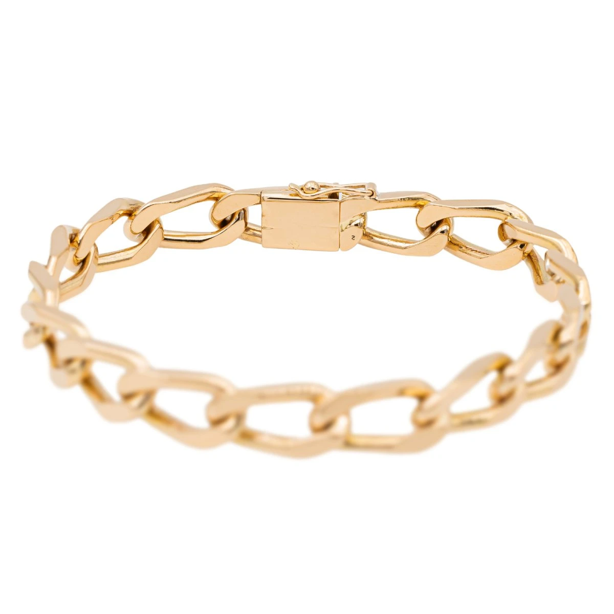 Bracelet Maille Cheval Or Rose 4 Bracelet Maille Cheval Or Rose – Image 4