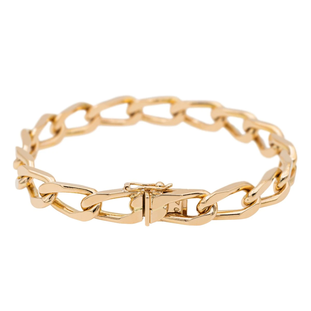 Bracelet Maille Cheval Or Rose 3 Bracelet Maille Cheval Or Rose – Image 3