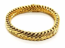 Bracelet Maille Chevron En Or Jaune 13 Bracelet Maille Chevron En Or Jaune -Castafiore Boutique bracelet maille chevron en or jaune 301234
