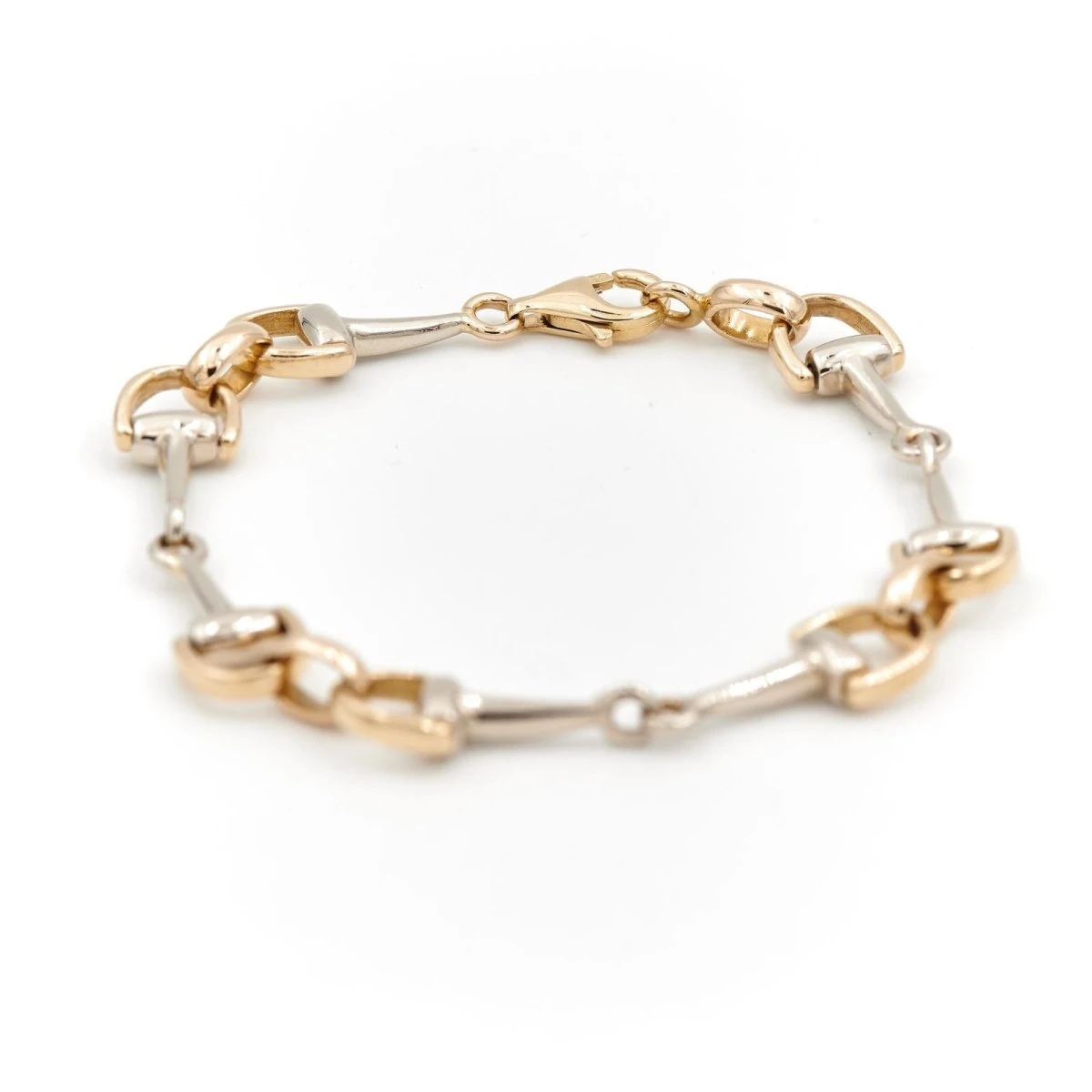 Bracelet Maille En 2 Ors 4 Bracelet Maille En 2 Ors – Image 4