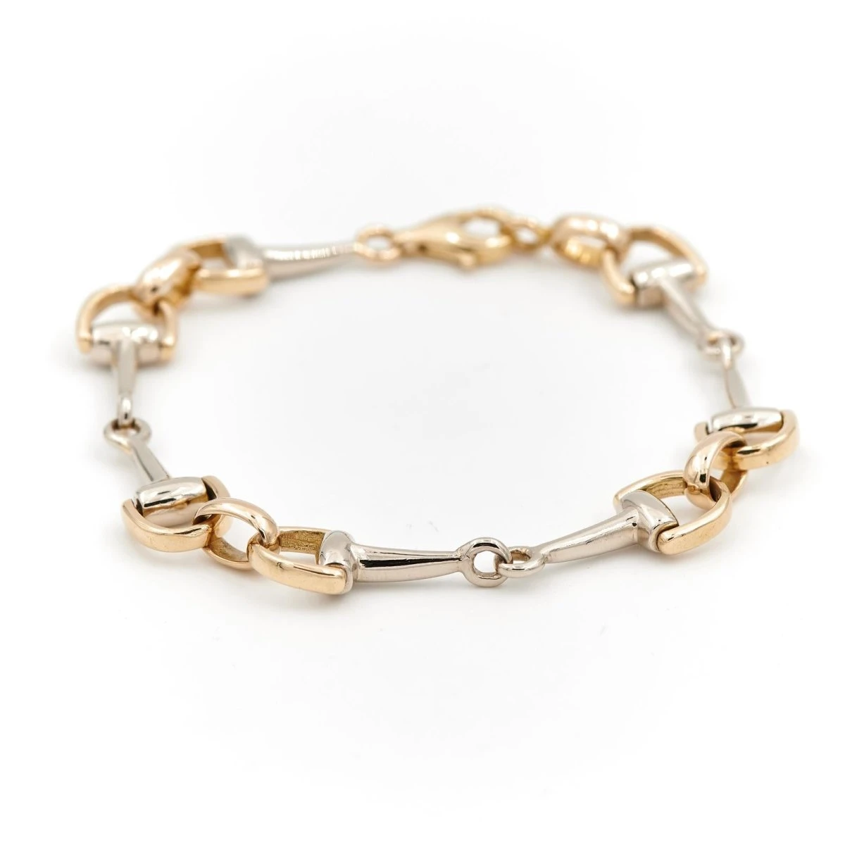 Bracelet Maille En 2 Ors 1 Bracelet Maille En 2 Ors