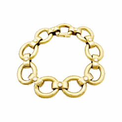 Miller Bracelet Maille En Or Jaune Et Diamants