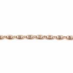 Bracelet Maille Filigrane En Or Rose -Castafiore Boutique bracelet maille filigrane en or rose 221716