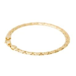 Bracelet Maille Haricot En Or Jaune 9 Bracelet Maille Haricot En Or Jaune -Castafiore Boutique bracelet maille haricot or jaune 870198