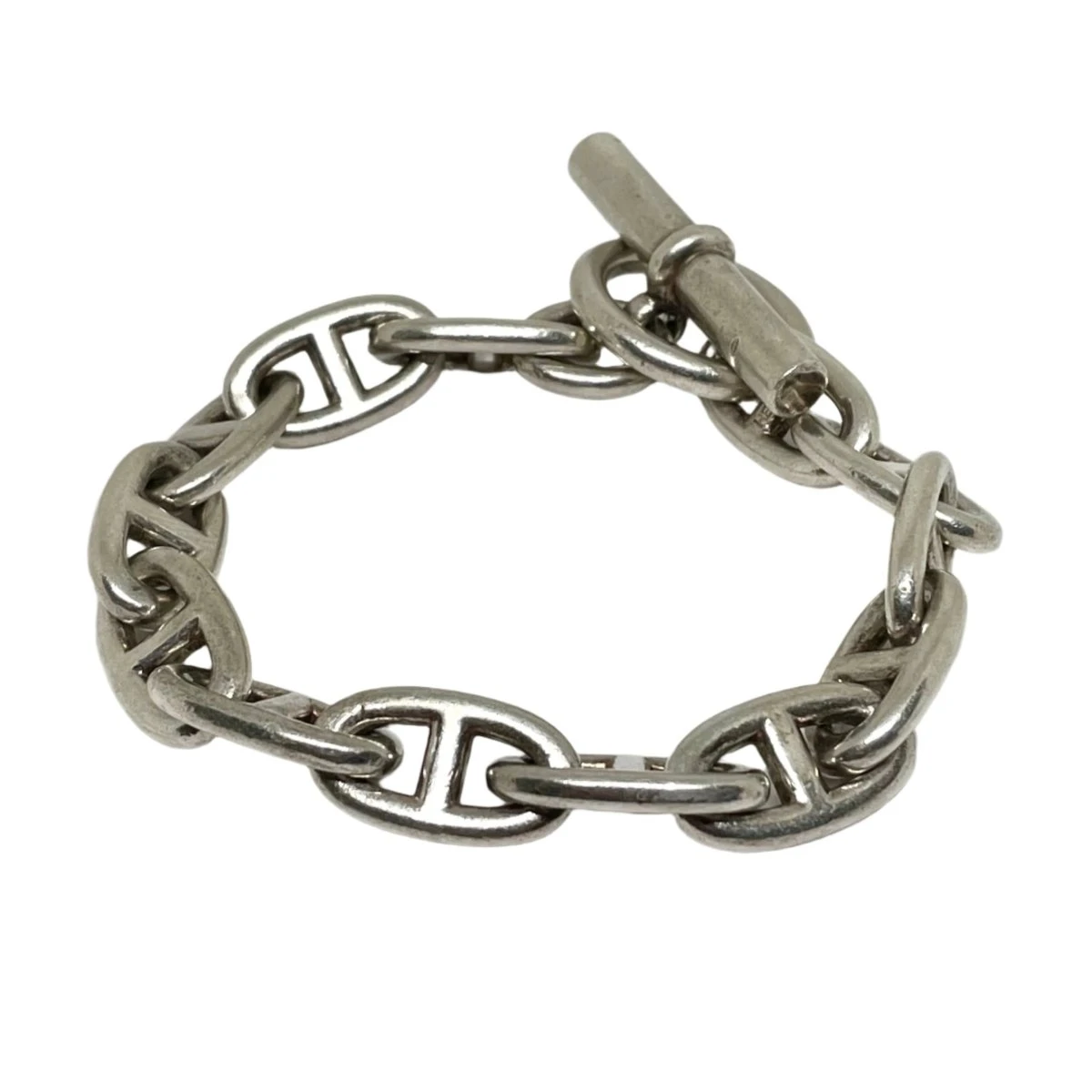 Bracelet Maille HERMÈS "Chaîne D'ancre" En Argent 1 Bracelet Maille HERMÈS "Chaîne D'ancre" En Argent