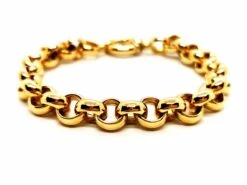 Bracelet Maille Jaseron En Or Jaune 8 Bracelet Maille Jaseron En Or Jaune -Castafiore Boutique bracelet maille jaseron en or jaune 104584