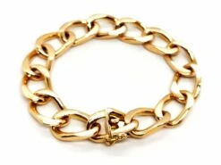 Bracelet Maille Massive En Or Rose 13 Bracelet Maille Massive En Or Rose -Castafiore Boutique bracelet maille massive en or rose 445773