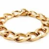 Bracelet Maille Massive En Or Rose -Castafiore Boutique bracelet maille massive en or rose 488976
