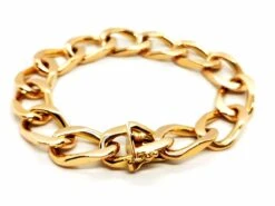 Bracelet Maille Massive En Or Rose 11 Bracelet Maille Massive En Or Rose -Castafiore Boutique bracelet maille massive en or rose 539754