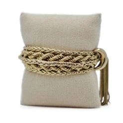 Bracelet Maille PIERRE STERLÉ En Or Jaune -Castafiore Boutique bracelet maille pierre sterle 585977