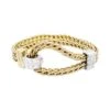 Miller Bracelet Maille POMELLATO "Corde" En Deux Ors Et Diamants -Castafiore Boutique bracelet maille pomellato corde en deux ors et diamants 568746