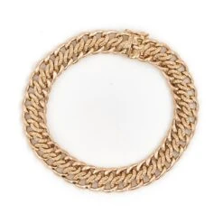 Bracelet Maille Russe En Or Jaune