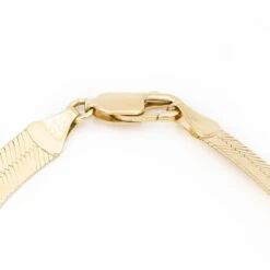 Bracelet Maille Serpent En Or Jaune -Castafiore Boutique bracelet maille serpent en or jaune 663266