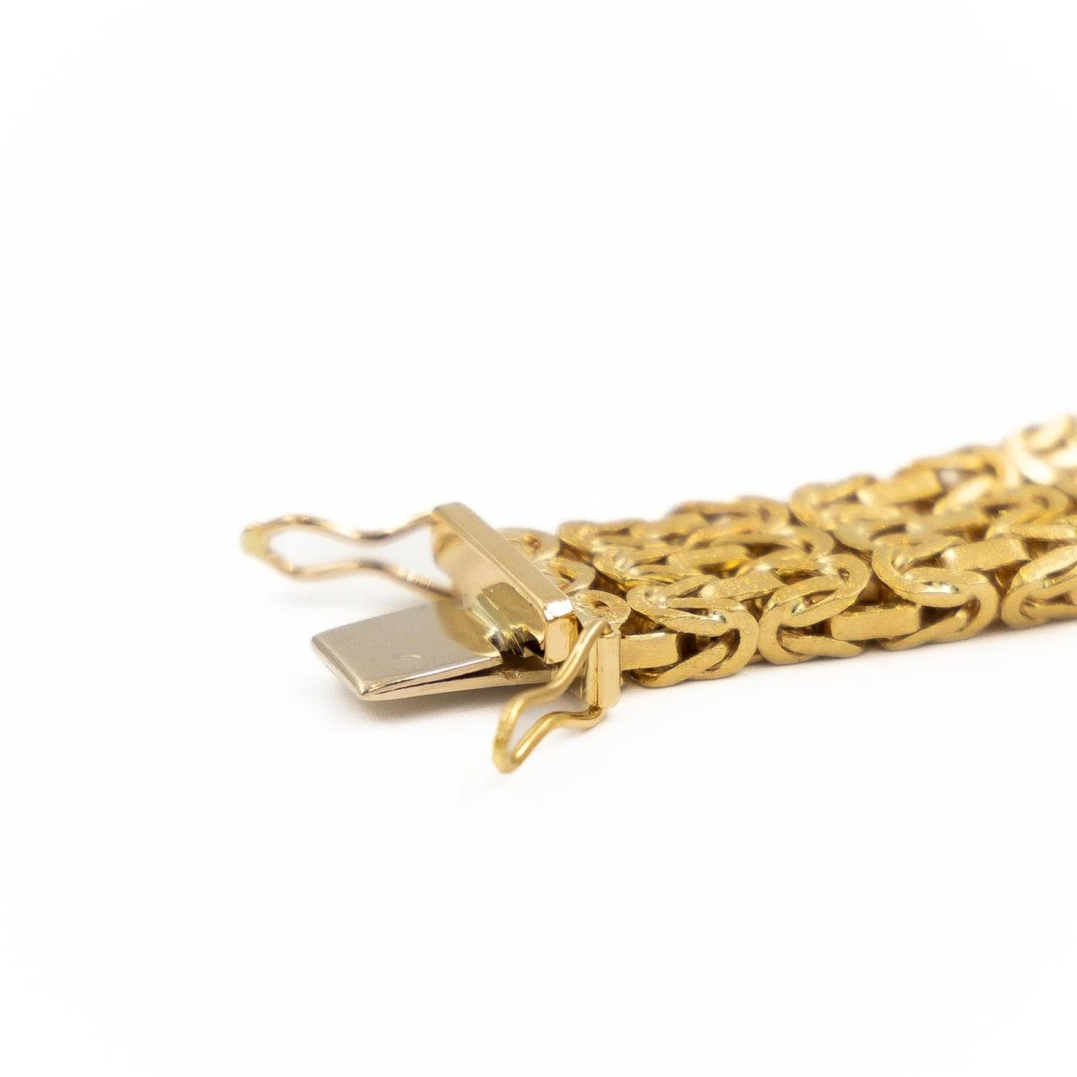Bracelet Maille Serpent En Or Jaune Et Or Blanc 7 Bracelet Maille Serpent En Or Jaune Et Or Blanc – Image 7