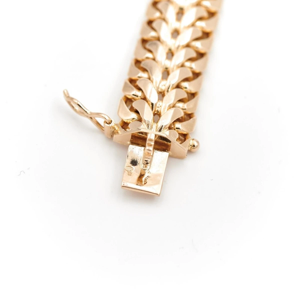 Bracelet Maille Sorcière En Or Jaune 7 Bracelet Maille Sorcière En Or Jaune – Image 7