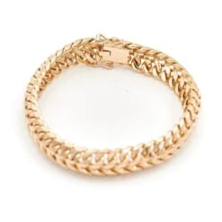 Bracelet Maille Sorcière En Or Jaune 11 Bracelet Maille Sorcière En Or Jaune -Castafiore Boutique bracelet maille sorciere en or jaune 914822